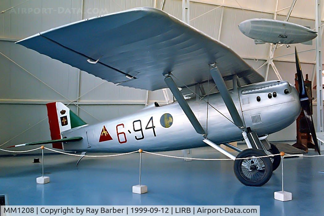 MM1208, 1924 Ansaldo AC.2 C/N Not found MM1208, Ansaldo AC-2 [Unknown] (Museo Storico dell'Aeronautico) Vigna di Valle~I 12/09/1999