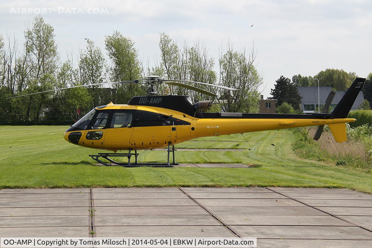 OO-AMP, 2008 Eurocopter AS-350B-3 Ecureuil Ecureuil C/N 4565, Knokke-Heist/Westkapelle Heliport (ICAO: EBKW)