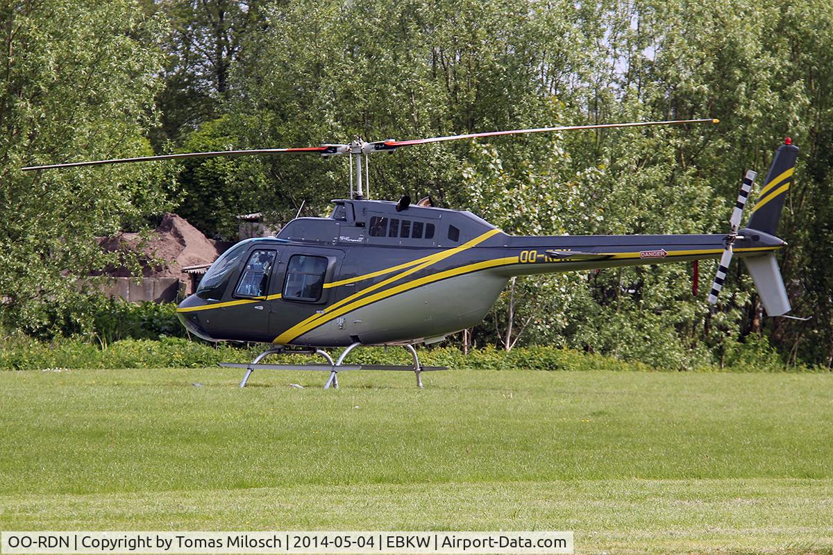 OO-RDN, 2005 Bell 206B-3 JetRanger III C/N 4589, Knokke-Heist/Westkapelle Heliport (ICAO: EBKW)