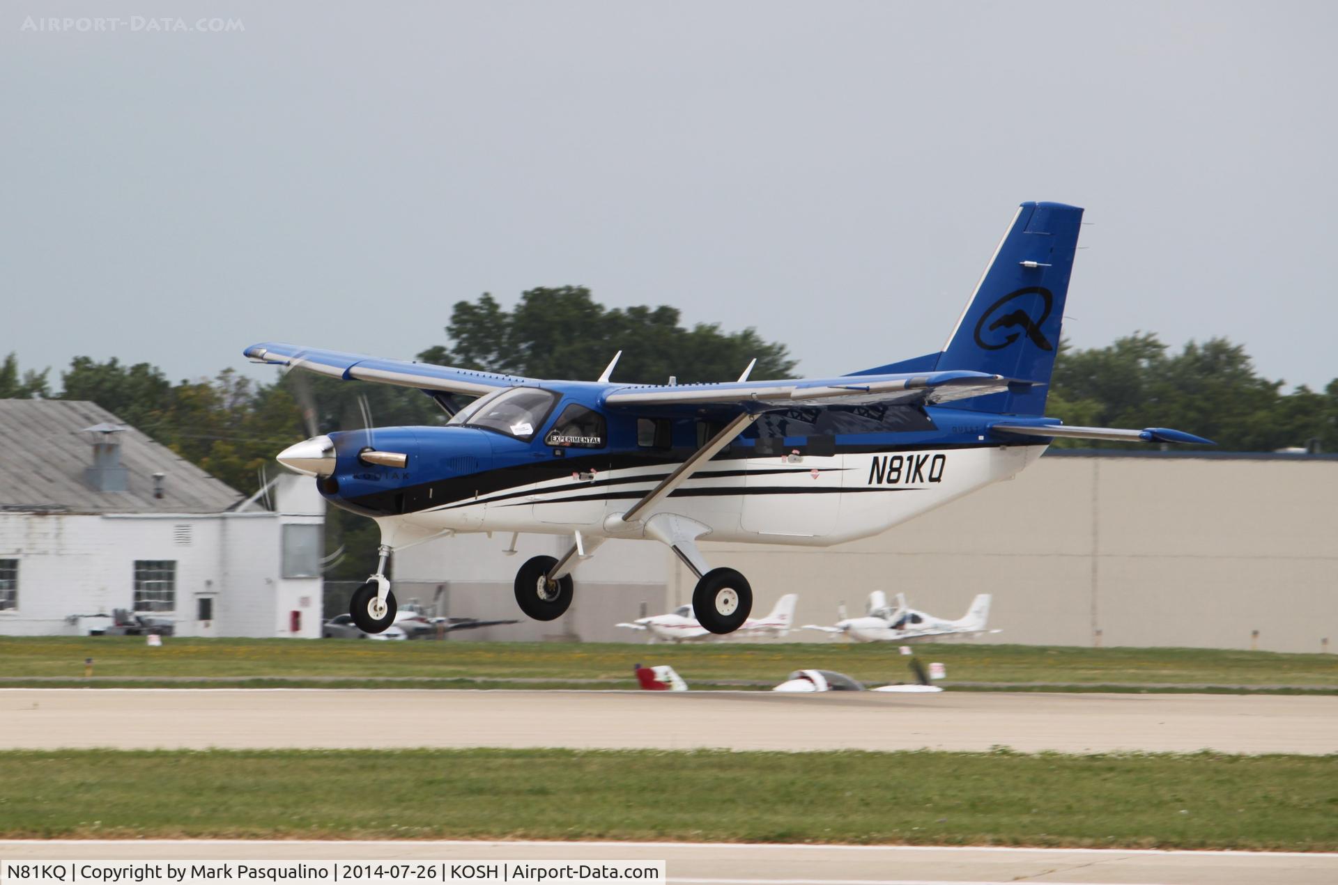 N81KQ, 2012 Quest Kodiak 100 C/N 100-0081, Kodiak 100