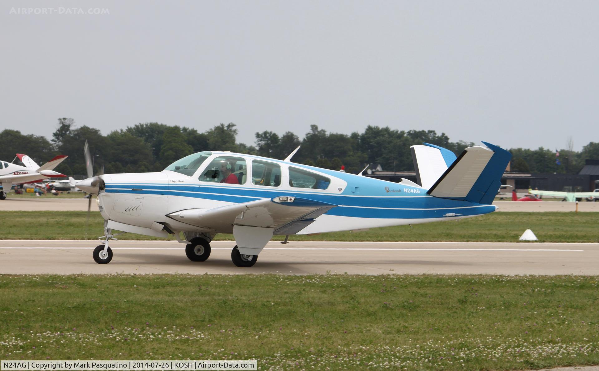 N24AG, 1979 Beech V35B Bonanza C/N D-10293, Beech V35B