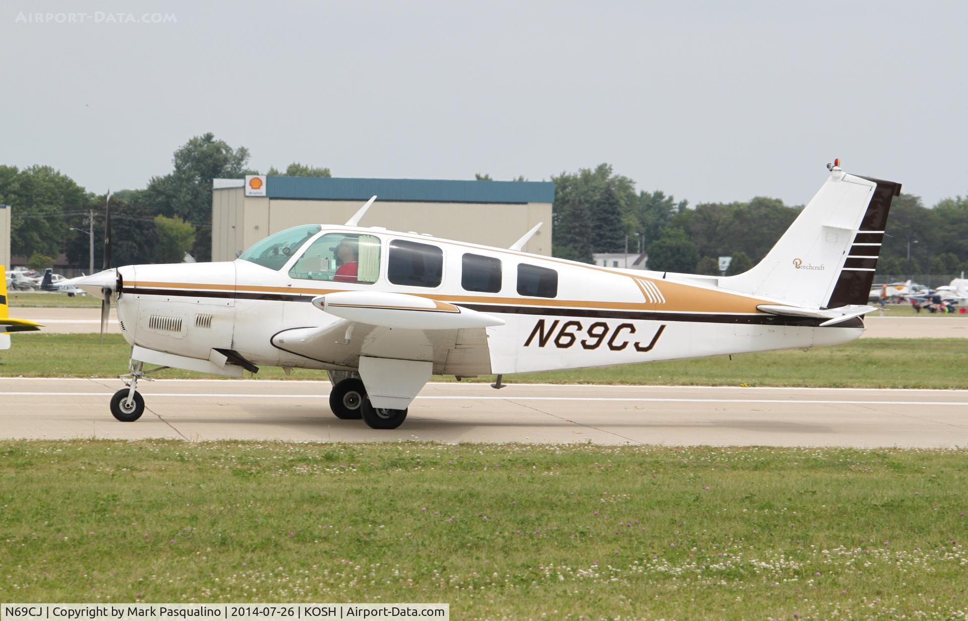 N69CJ, 1968 Beech 36 Bonanza C/N E-15, Beech 36