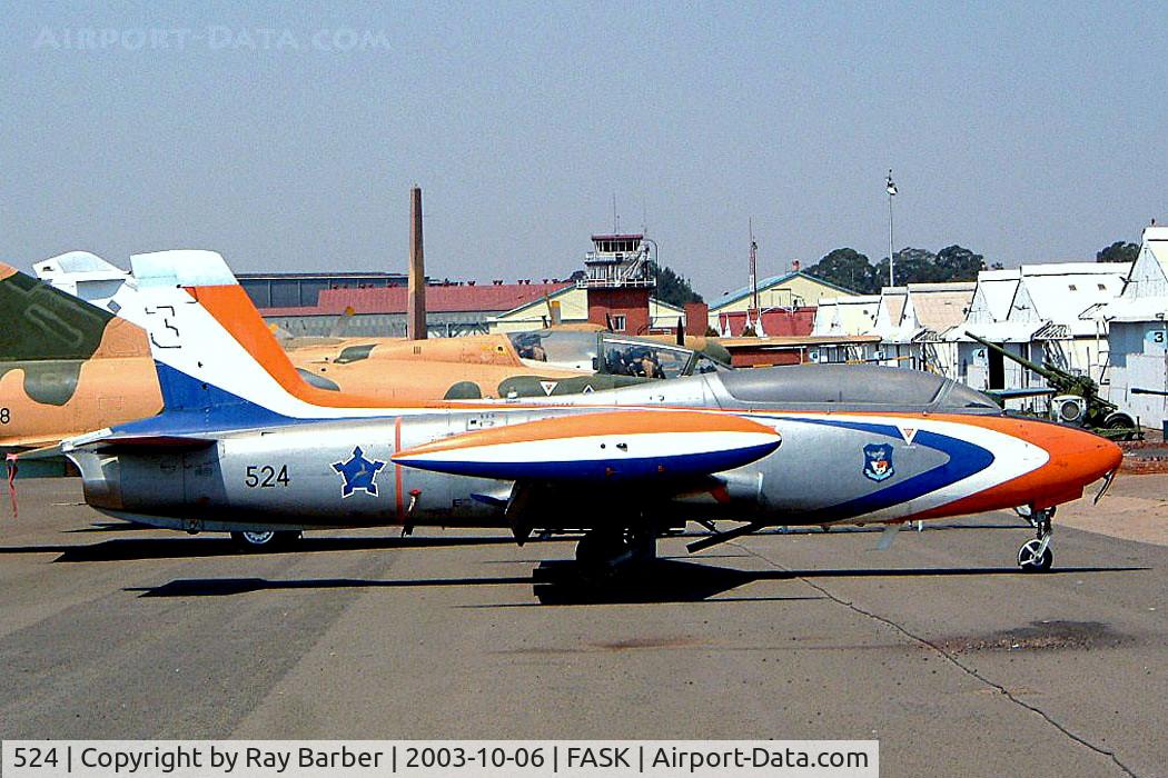 524, Atlas MB-326M Impala 1 C/N A49, Atlas MB-326M Impala Mk.1 [A49] (South African Air Force) Swartkop~ZS 06/10/2003