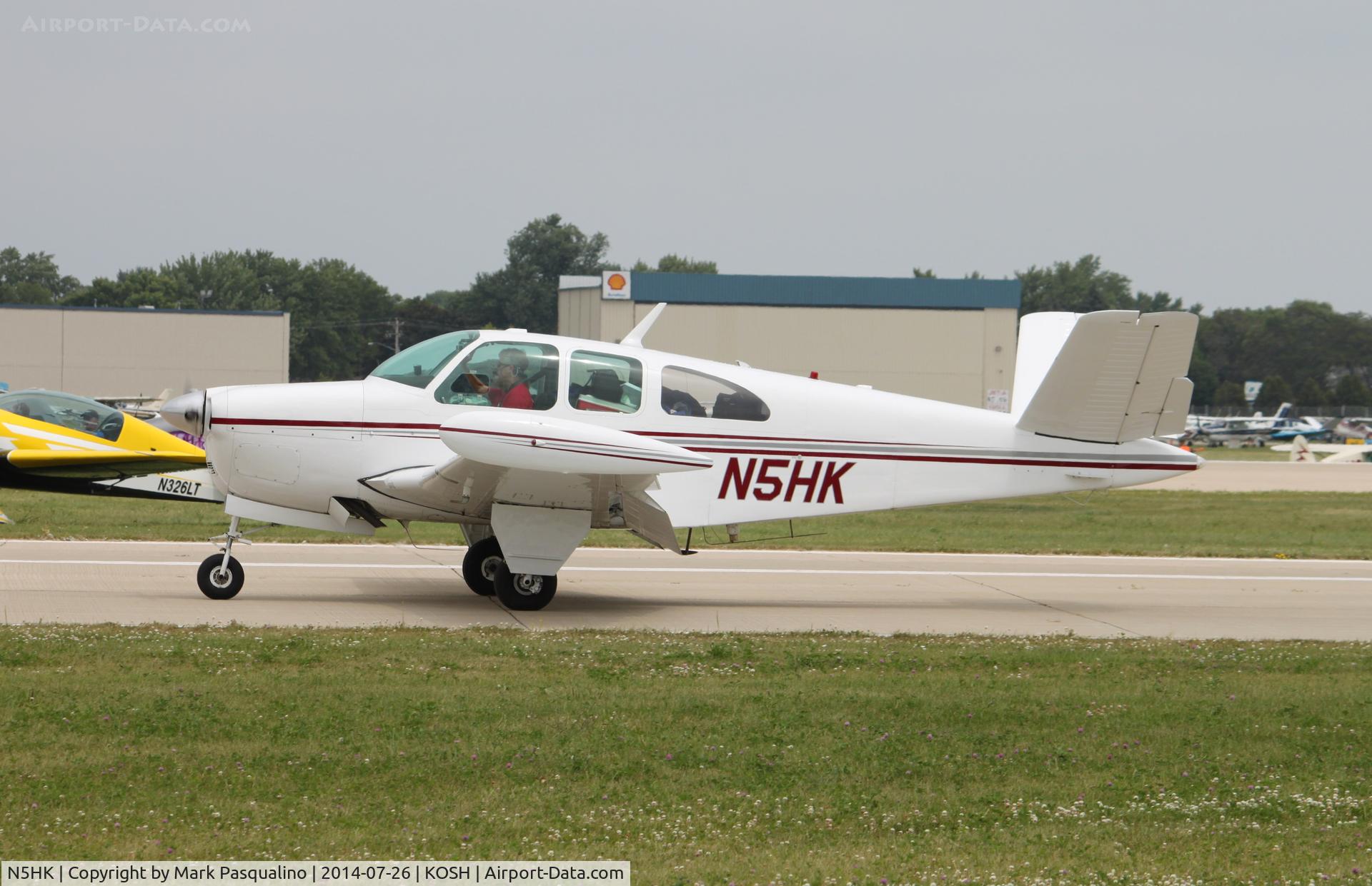 N5HK, 1957 Beech H35 Bonanza C/N D-4914, Beech H35