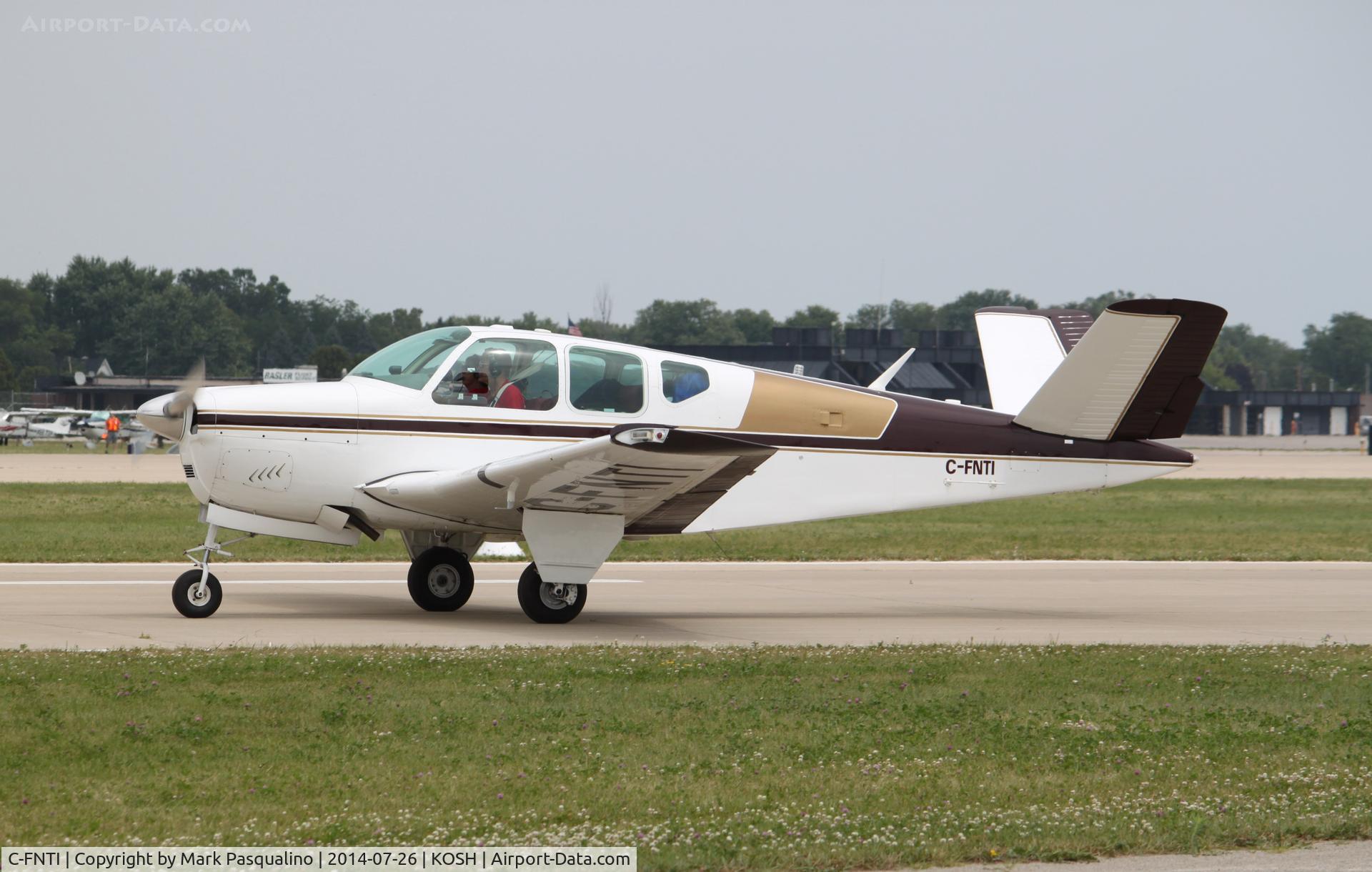 C-FNTI, 1960 Beech M35 Bonanza C/N D-6553, Beech M35
