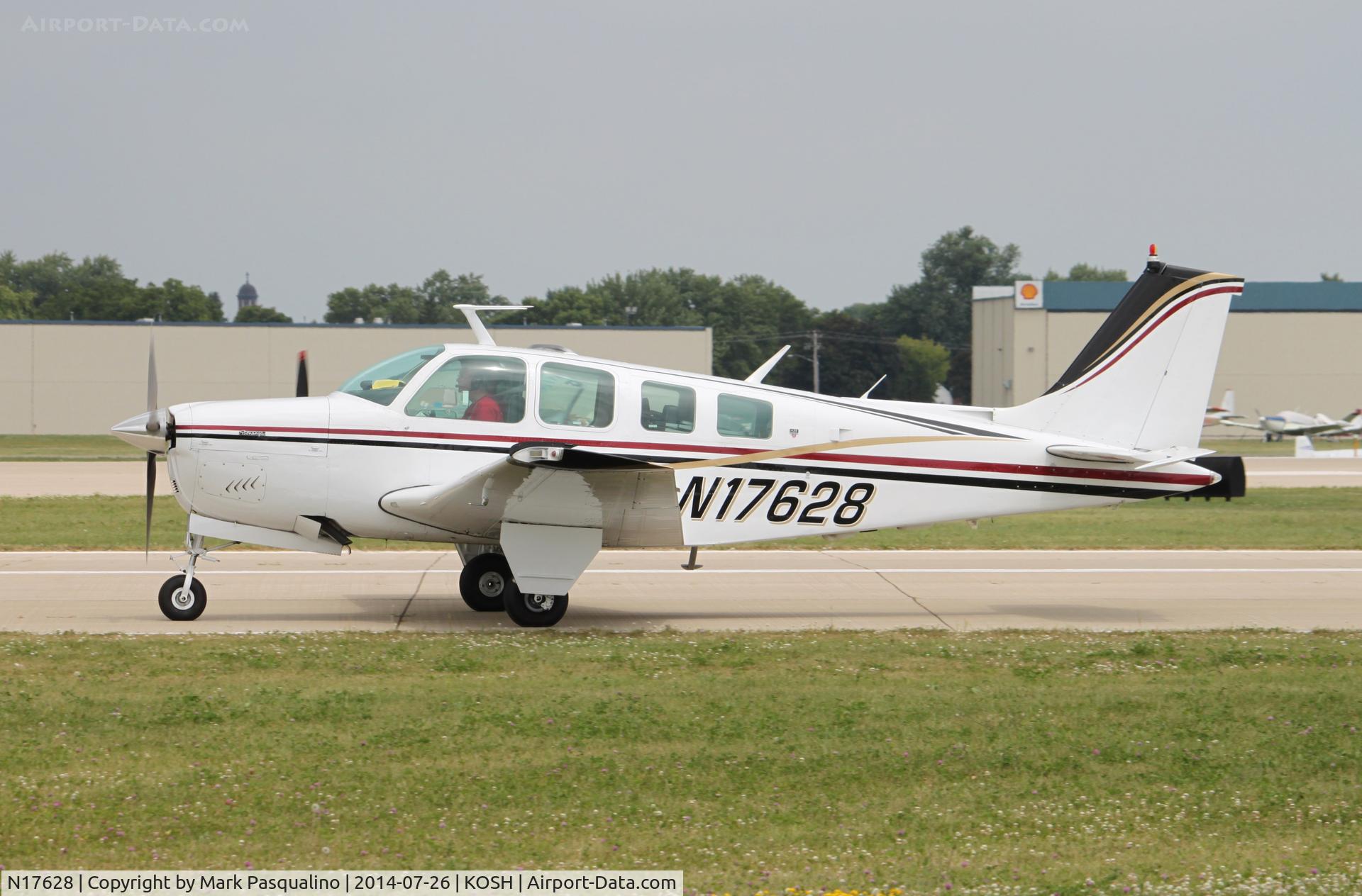 N17628, 1977 Beech A36 Bonanza 36 C/N E-993, Beech A36