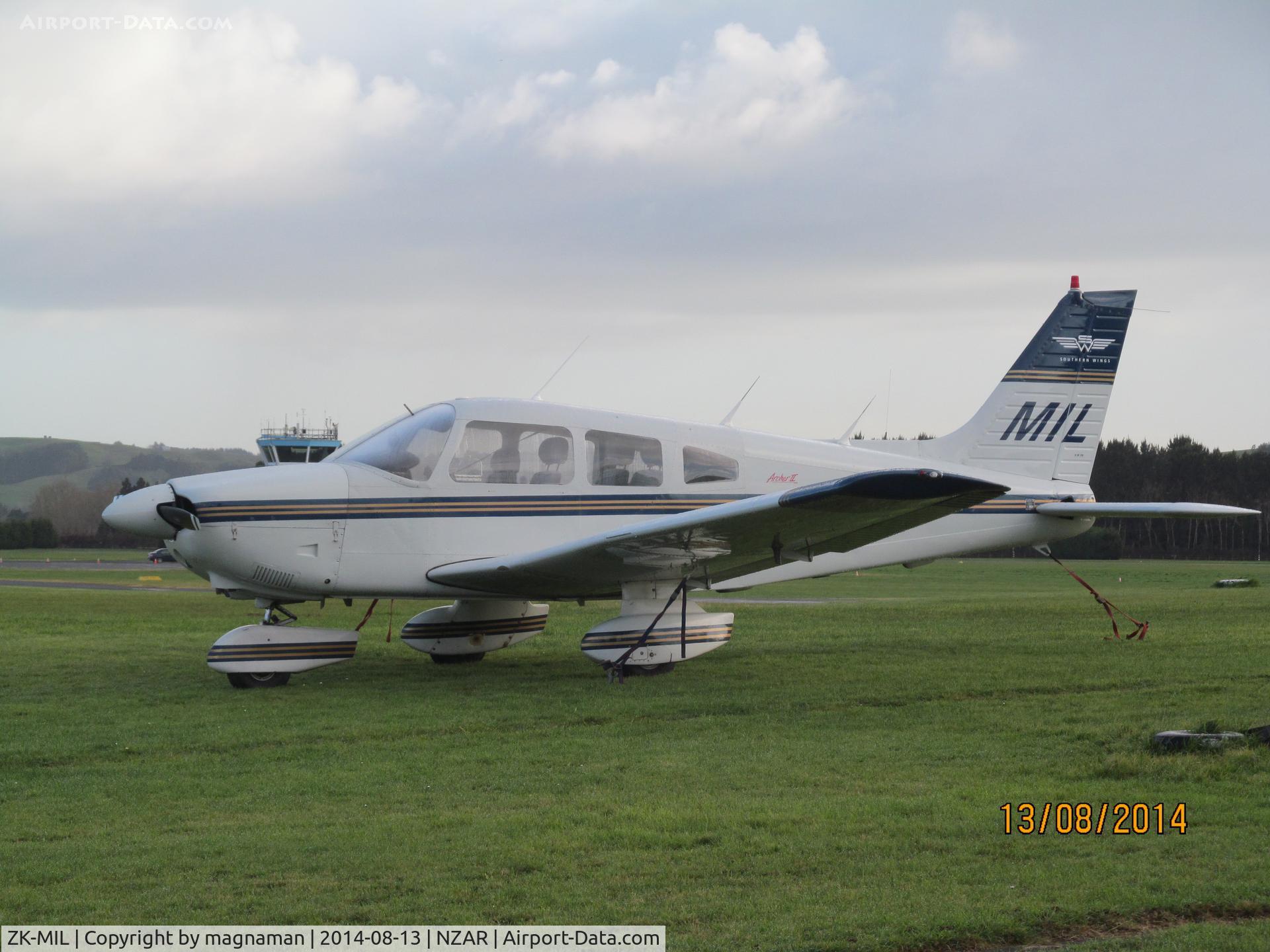 ZK-MIL, Piper PA-28-181 C/N 28-8690035, 2nd new arrival from down south.