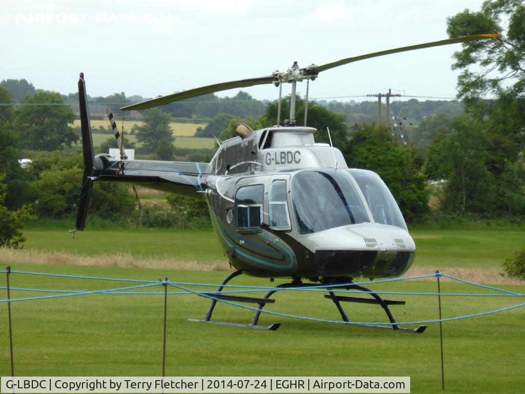 G-LBDC, 1984 Bell 206B JetRanger III C/N 3806, 1984 Bell 206B, c/n: 3806 at Goodwood