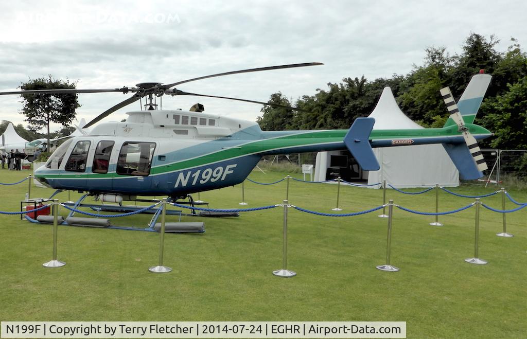 N199F, 2003 Bell 407 C/N 53574, 2003 Bell 407, c/n: 53574 at Goodwood