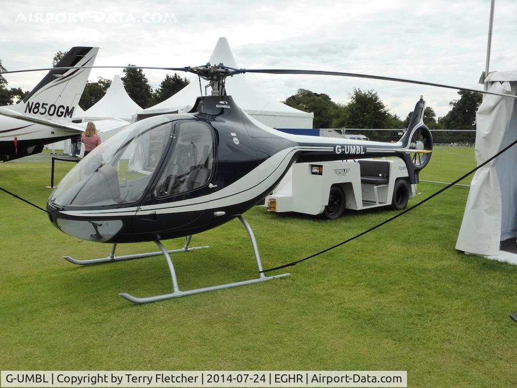 G-UMBL, 2014 Guimbal Cabri G2 C/N 1068, 2014 Guimbal Cabri G2, c/n: 1068 at Goodwood