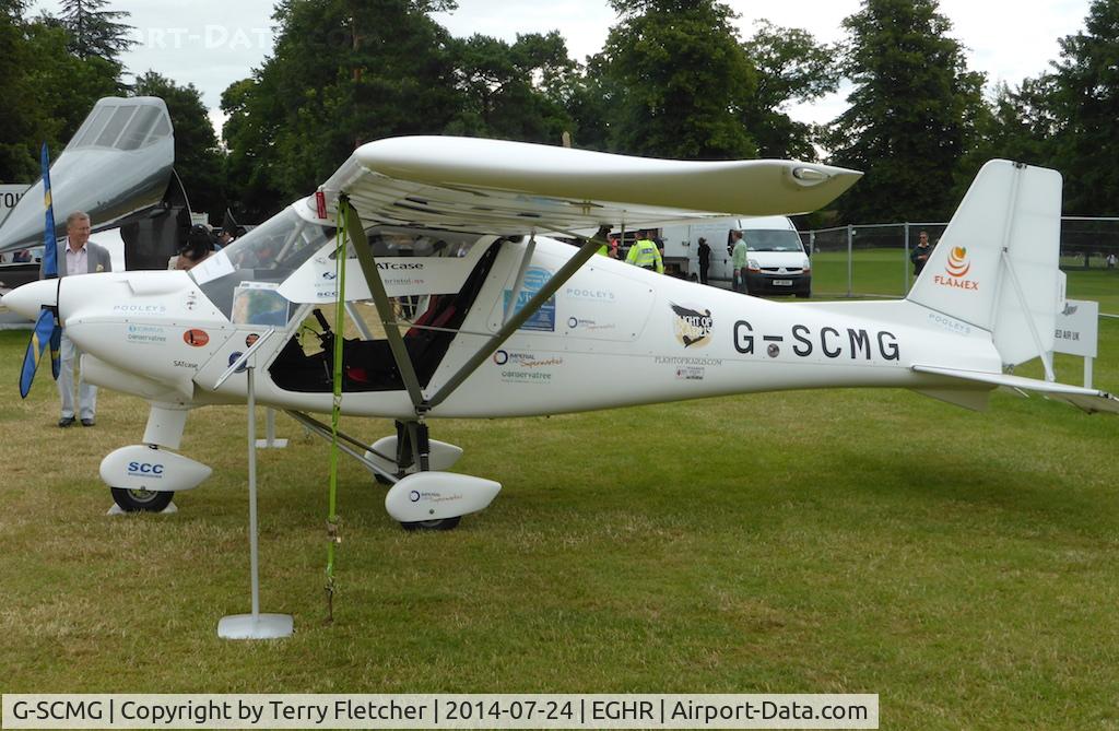 G-SCMG, 2014 Comco Ikarus C42 FB80 Bravo C/N 1402-7304, 2014 Ikarus C42 FB80 BRAVO, c/n: 1402-7304 at Goodwood