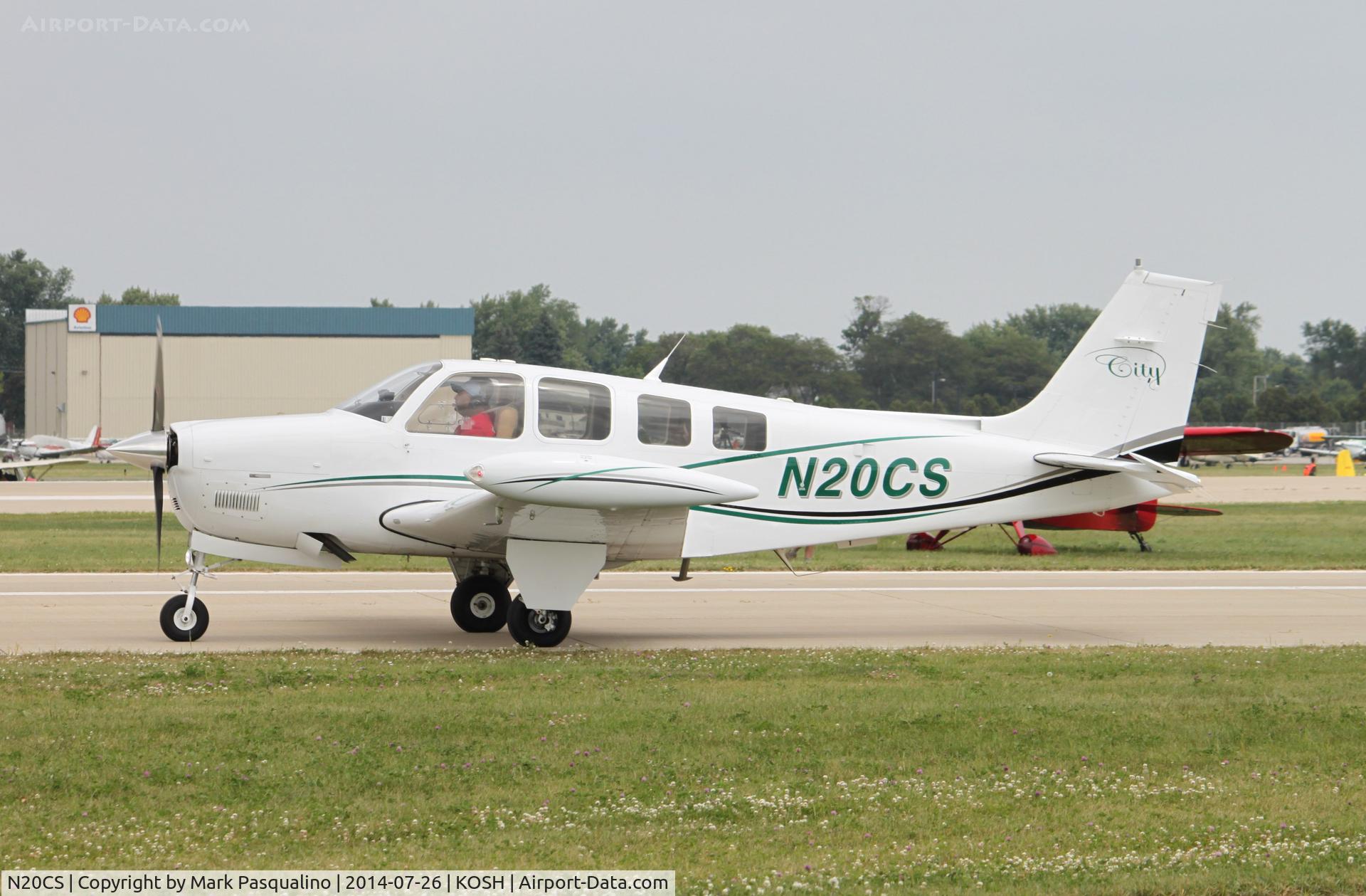 N20CS, Raytheon Aircraft Company A36 Bonanza C/N E-3601, Raytheon A36