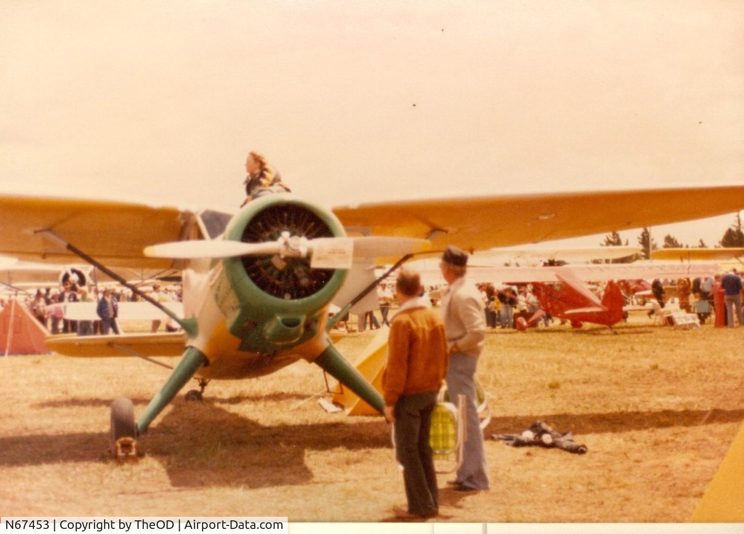 N67453, 1936 Stinson V77 Reliant C/N 77-199, Taken at Watsonville, Ca. airshow. Don't remember the year.