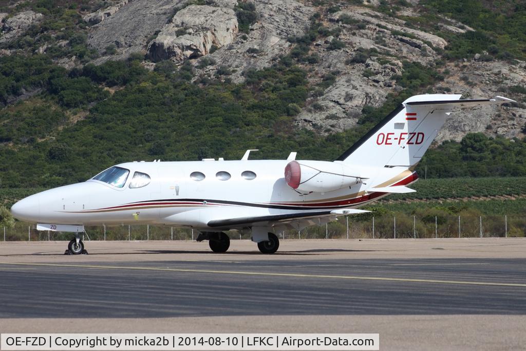 OE-FZD, 2009 Cessna 510 Citation Mustang Citation Mustang C/N 510-0216, Parked