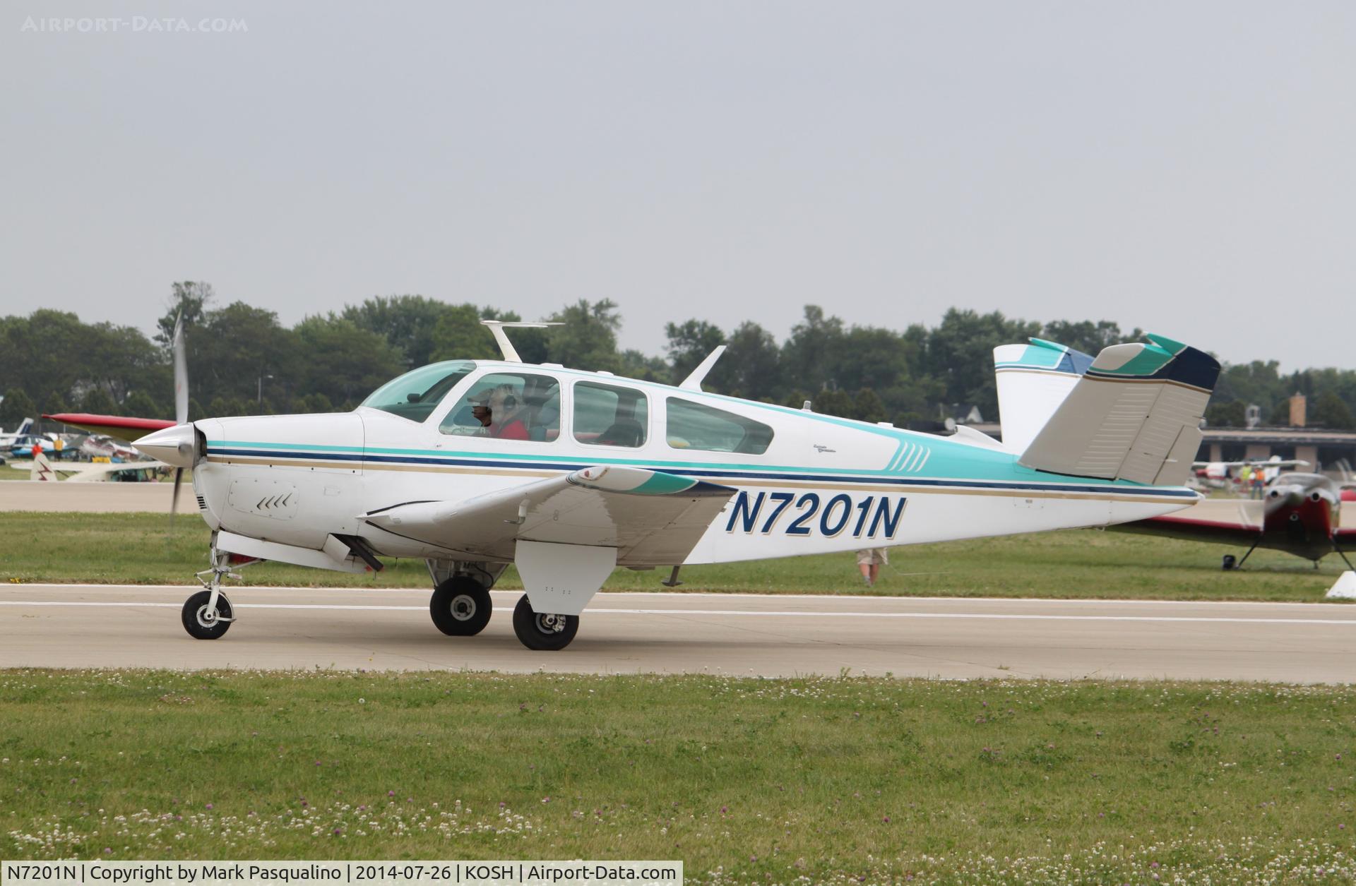 N7201N, 1968 Beech V35A Bonanza C/N D-8815, Beech V35A