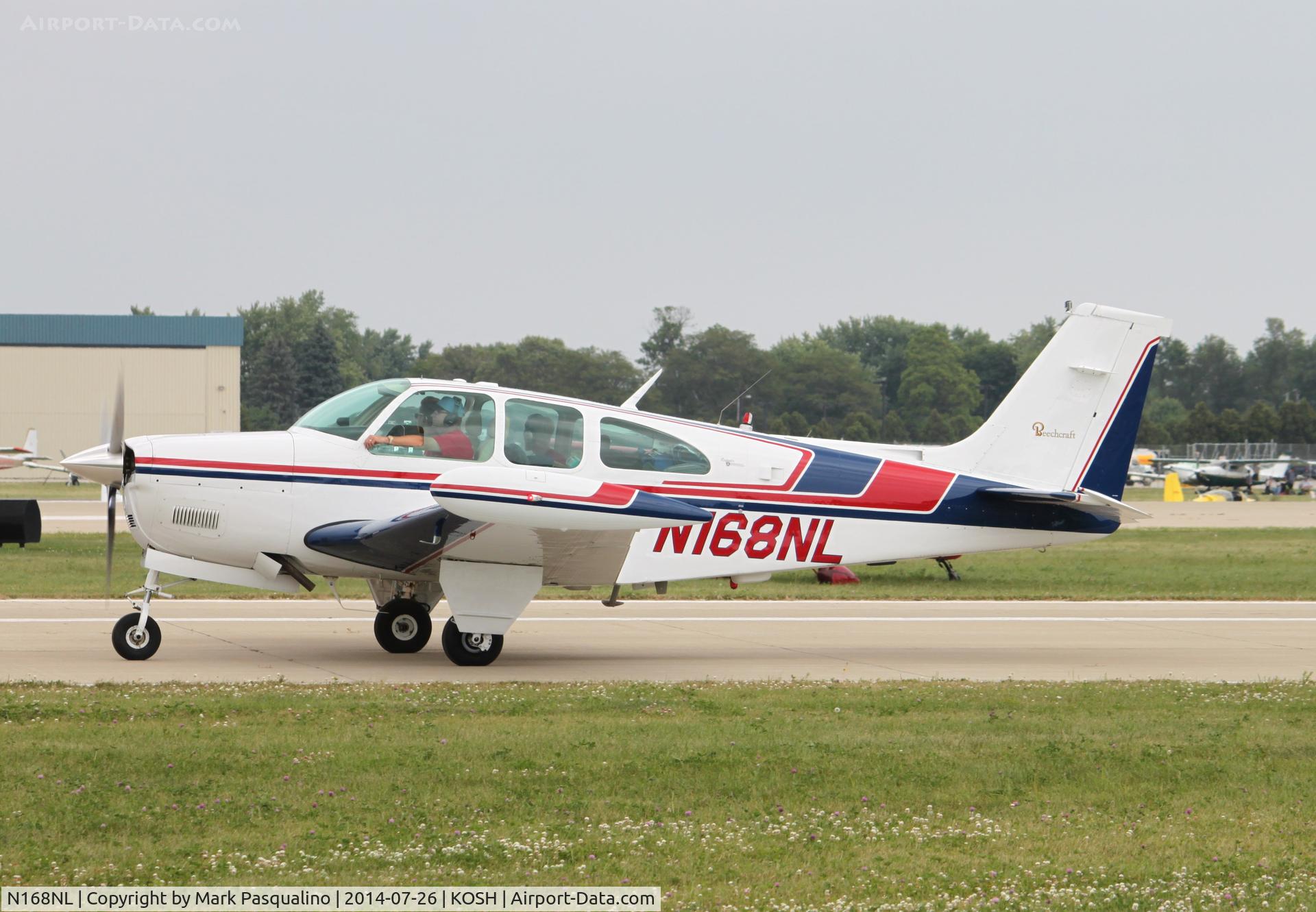 N168NL, 1966 Beech 35-C33A Debonair C/N CE-45, Beech C33A