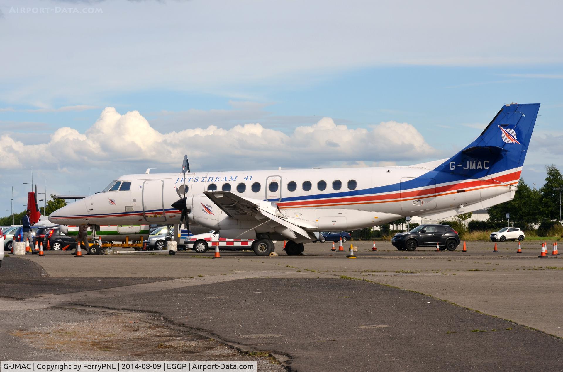 G-JMAC, 1992 British Aerospace Jetstream 41 C/N 41004, BAe41 stored at the old Liverpool Airport.