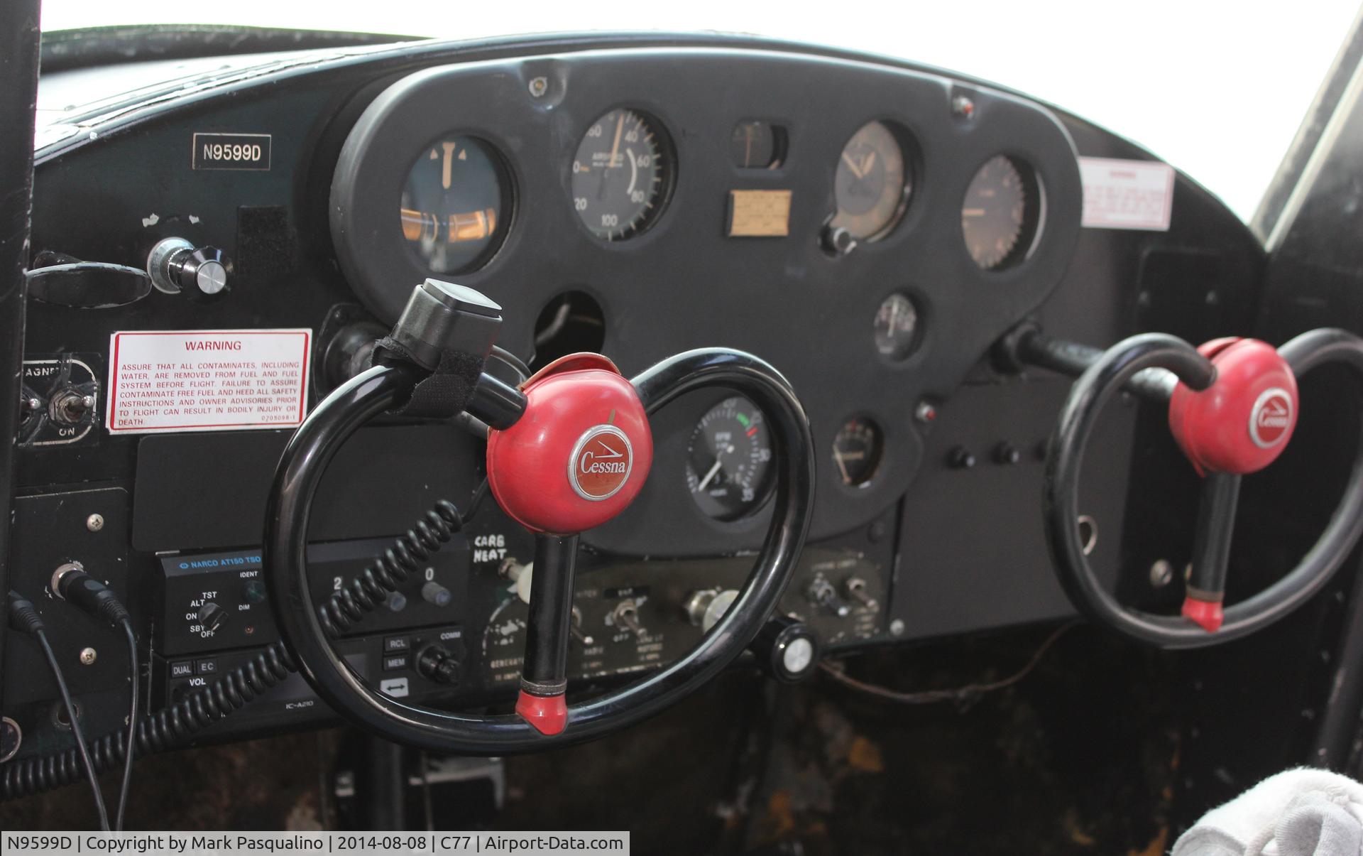 N9599D, 1946 Cessna 140 C/N 10204, Cessna 140