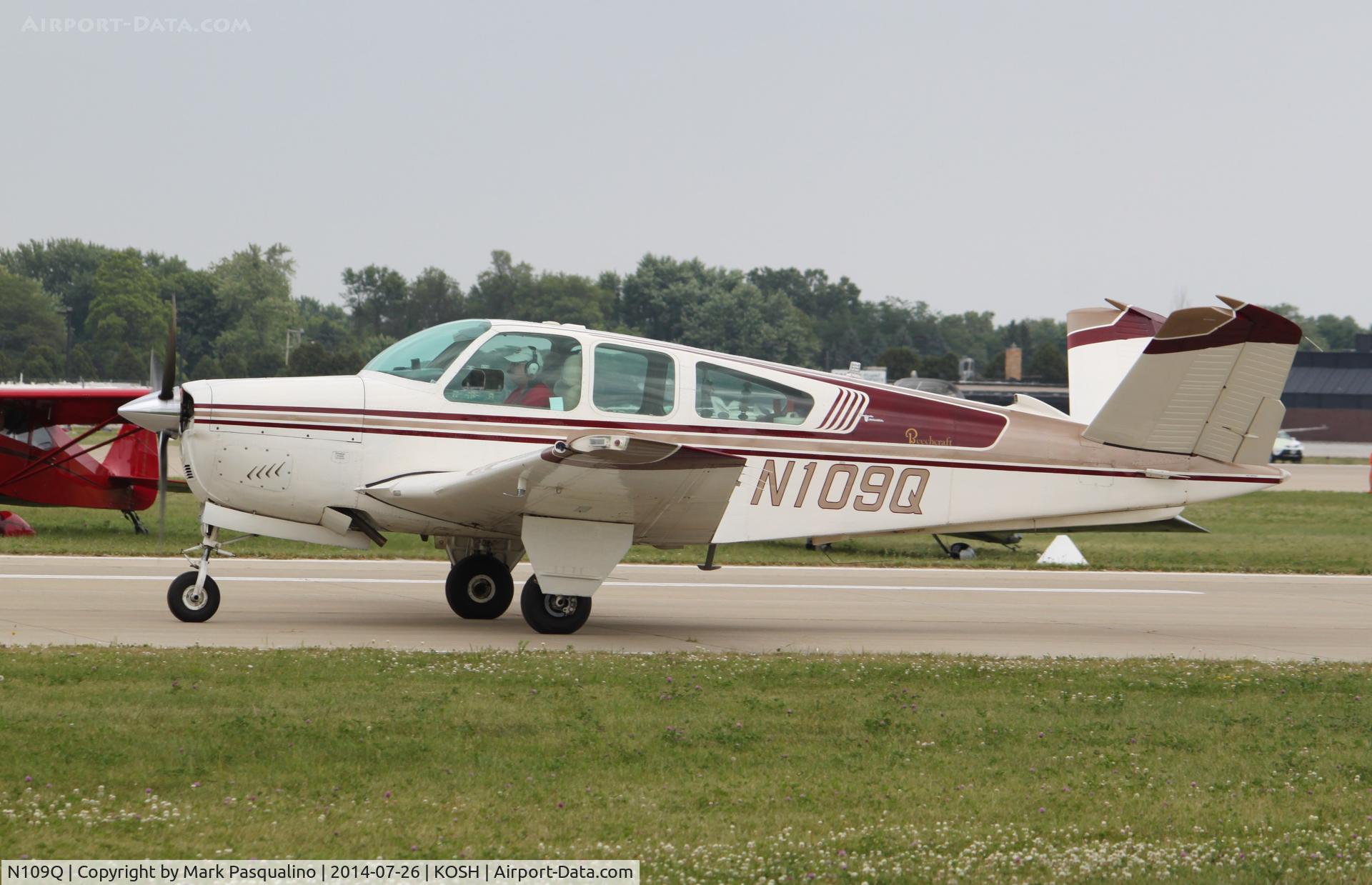 N109Q, 1966 Beech V35 Bonanza C/N D-8126, Beech V35