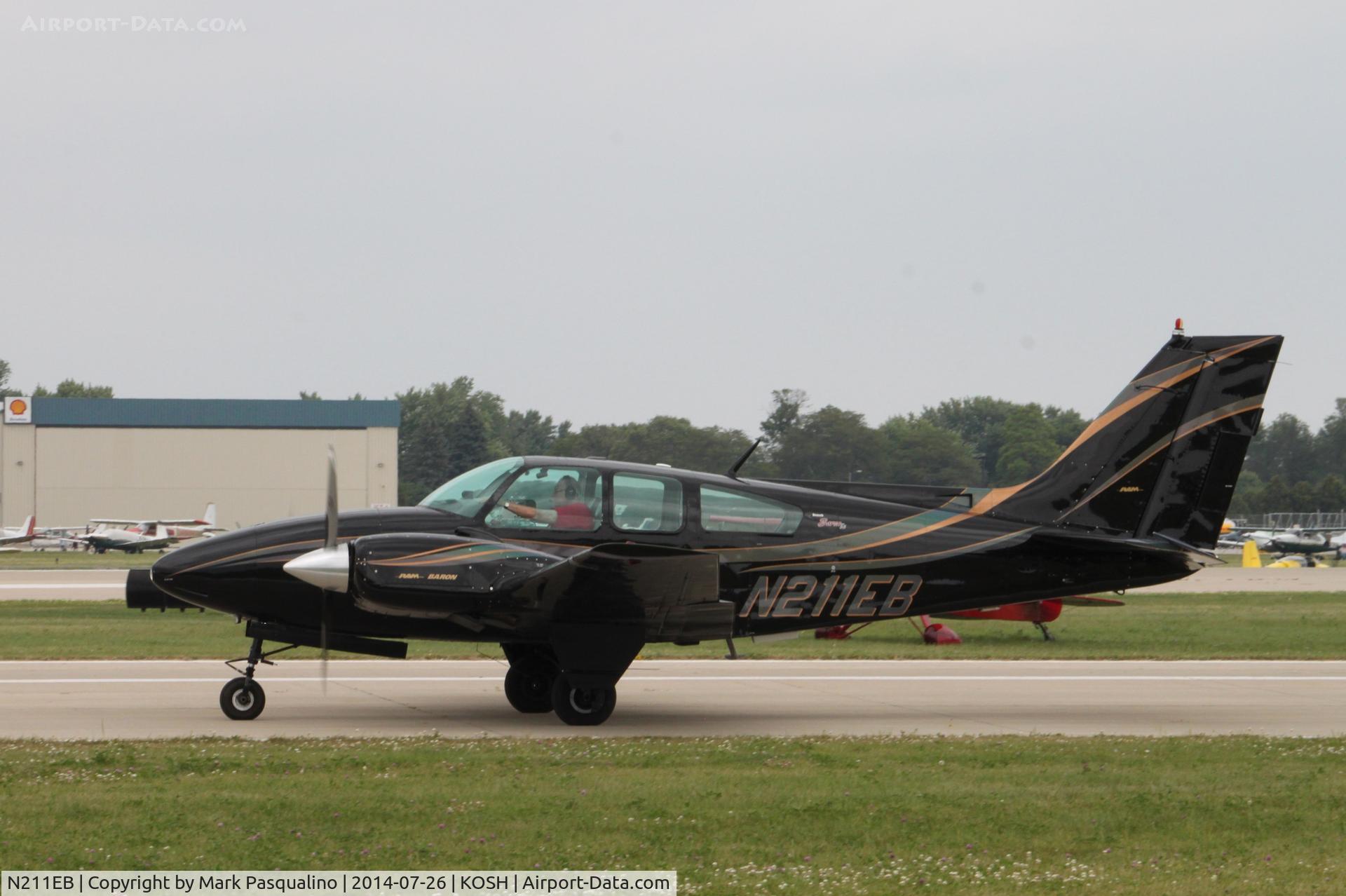 N211EB, 1968 Beech D55 Baron C/N TE-656, Beech D55