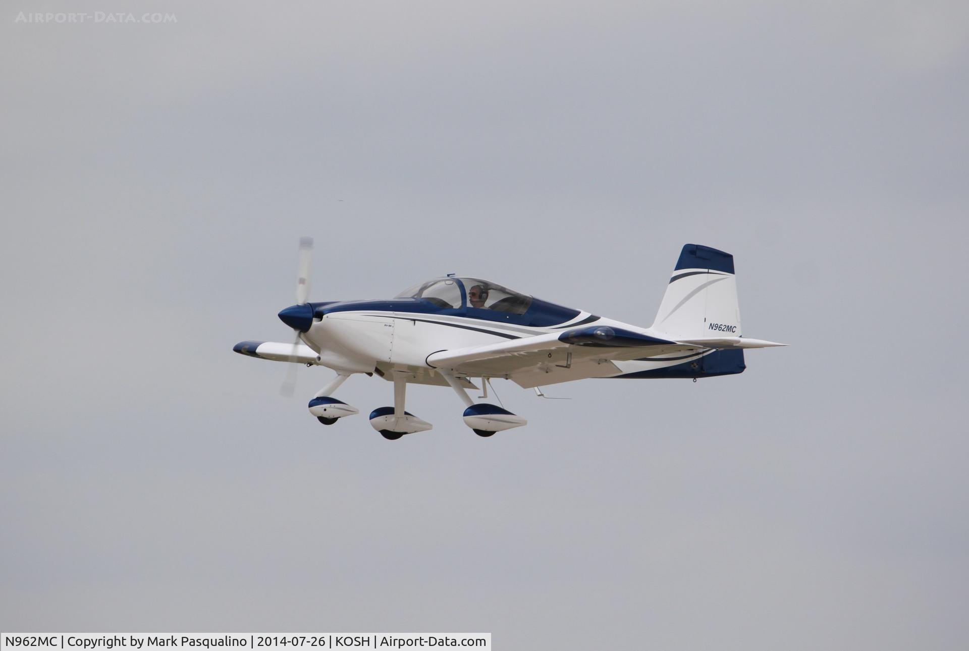 N962MC, Vans RV-9A C/N 91244, Vans RV-9A