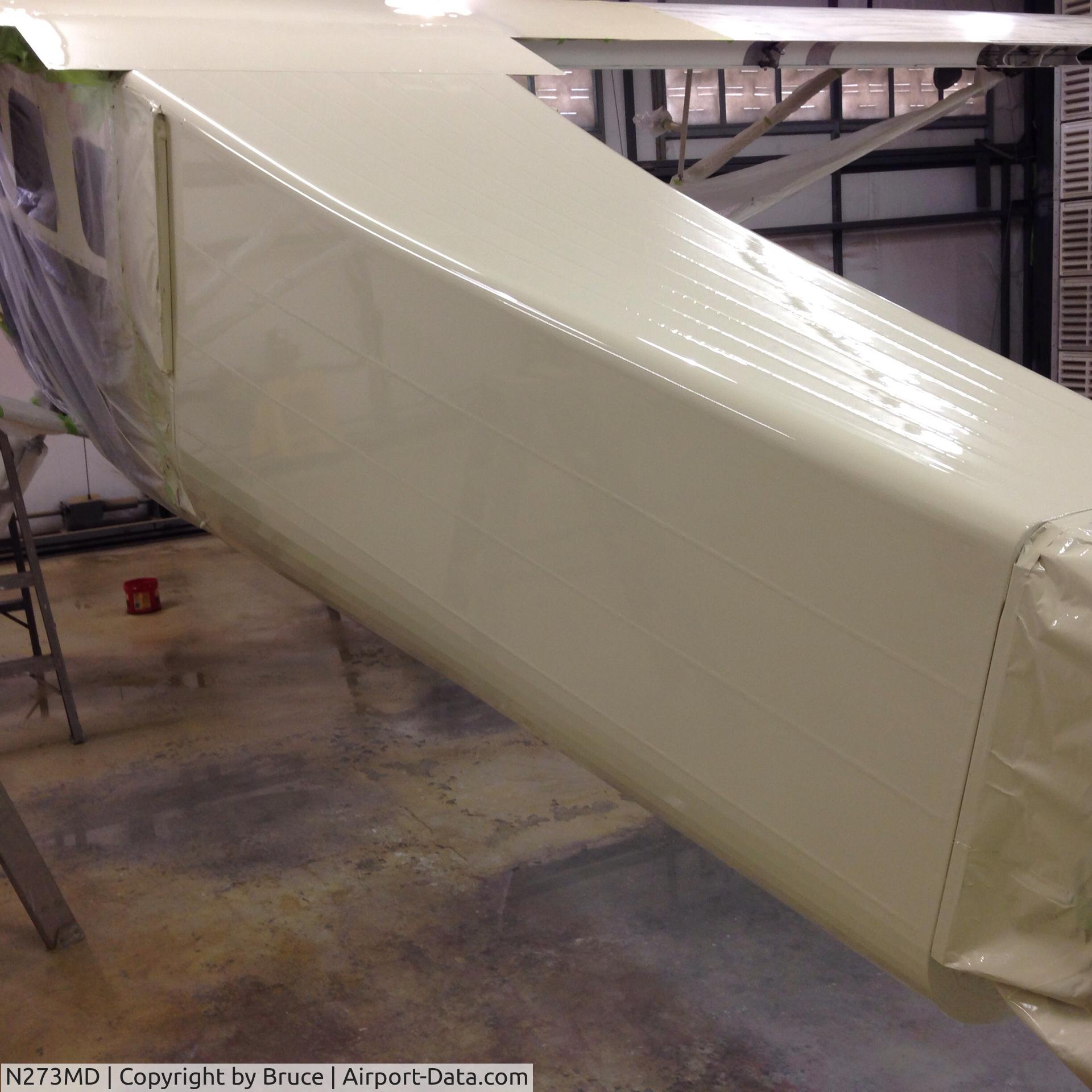 N273MD, 2008 Dickenson Howard DGA-21 (Replicate) C/N 001, With the white on