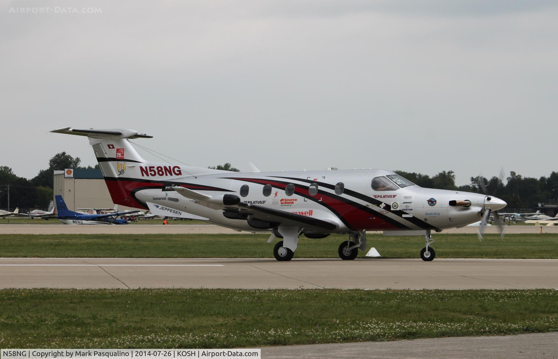 N58NG, 2013 Pilatus PC-12/47E C/N 1458, Pilatus PC-12/47E