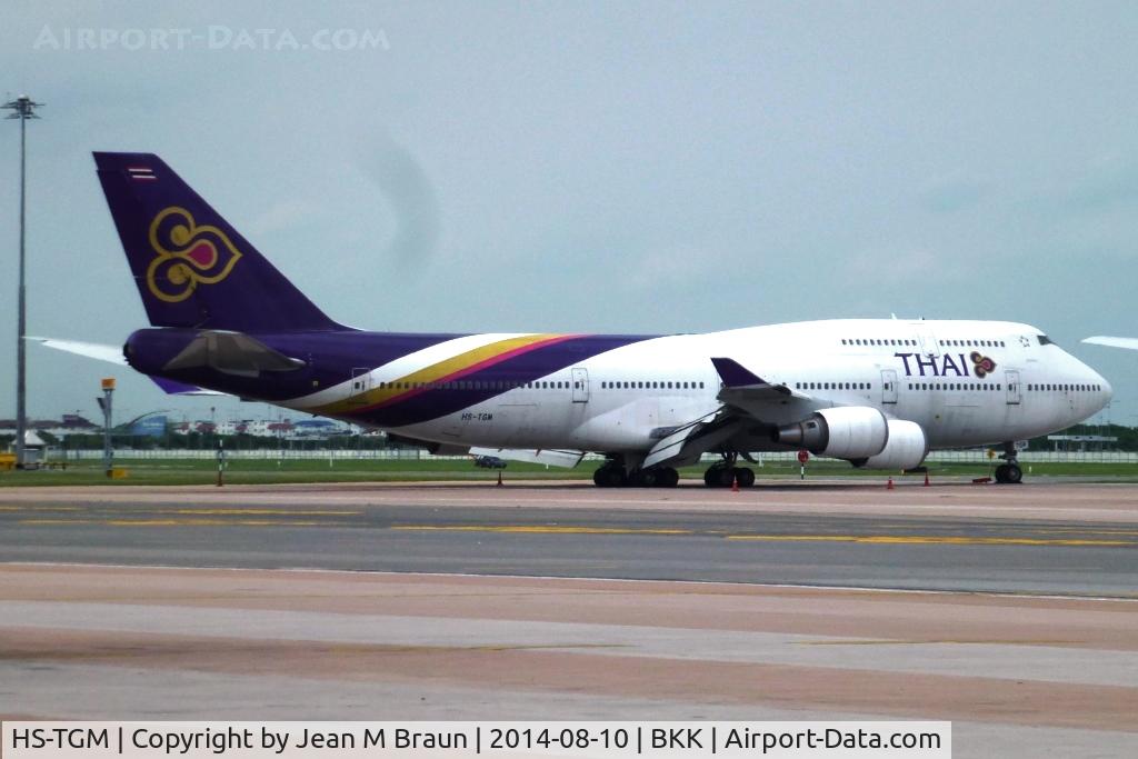 HS-TGM, 1992 Boeing 747-4D7 C/N 27093, Named 'Chao Phraya'