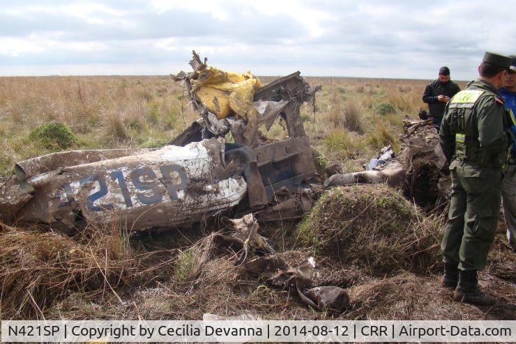 N421SP, 1975 Cessna 210L Centurion C/N 21060705, ACCIDENT N421SP AT SANTO TOME CORRIENTES ARGENTINA