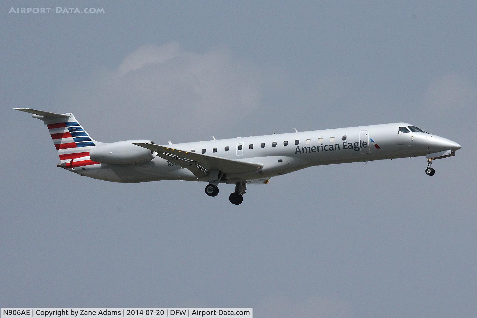 N906AE, 2005 Embraer ERJ-145LR (EMB-145LR) C/N 14500894, At DFW Airport