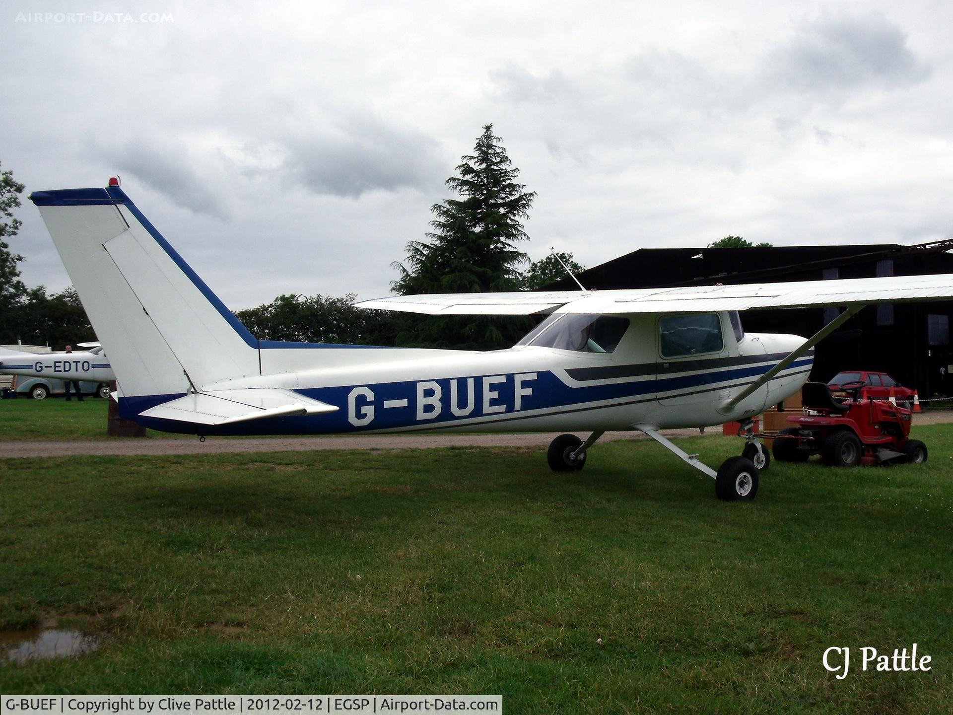 G-BUEF, 1977 Cessna 152 C/N 152-80862, Parked up at Peterborough/Sibson