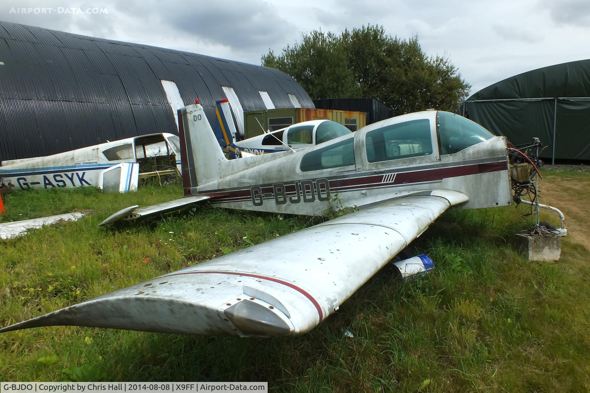 G-BJDO, 1979 Gulfstream American AA-5A Cheetah C/N AA5A-0823, at Farley Farm Strip