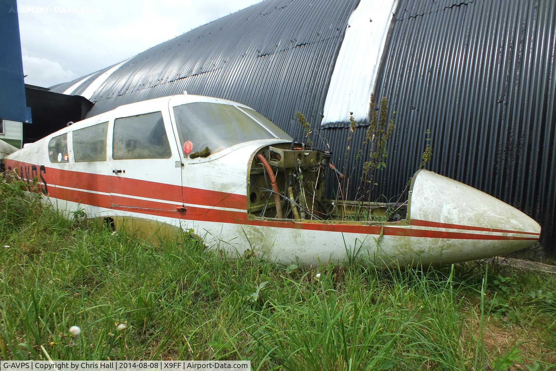 G-AVPS, 1967 Piper PA-30-160 B Twin Comanche C/N 30-1548, at Farley Farm Strip