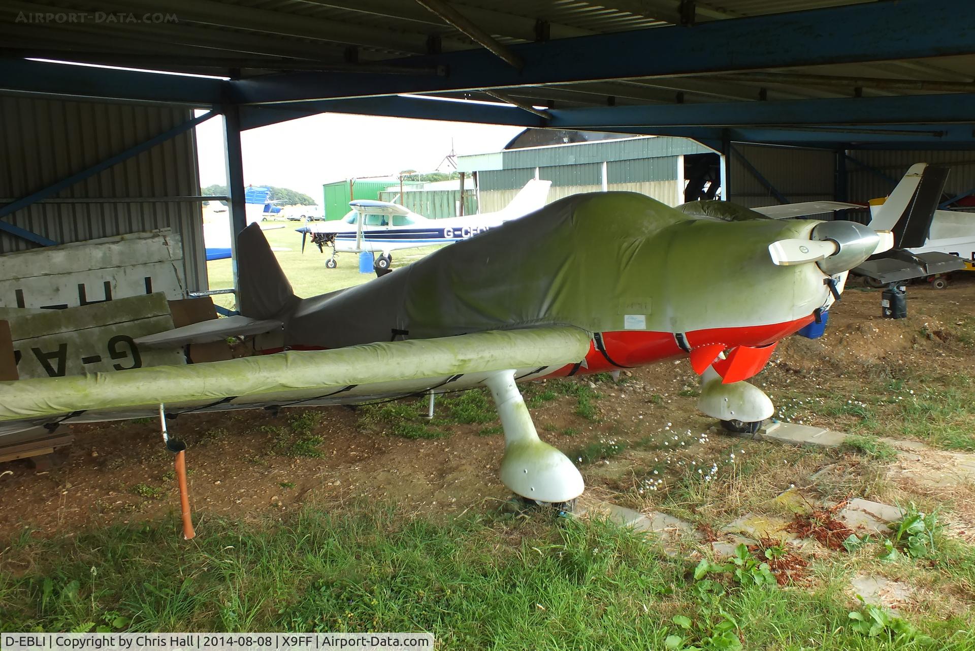 D-EBLI, Bolkow Bo-207 C/N 223, at Farley Farm Strip