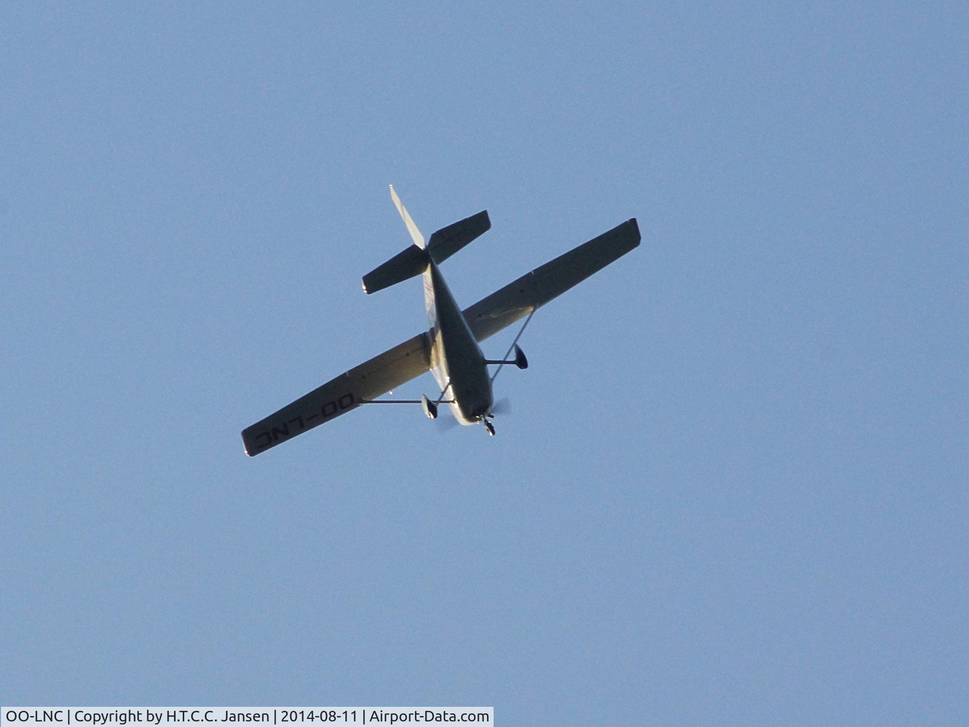 OO-LNC, 1976 Reims F172M Skyhawk Skyhawk C/N 1510, Photo taken on August 11, 2014 above Westerhoven, the Netherlands
Camera: Sony A65