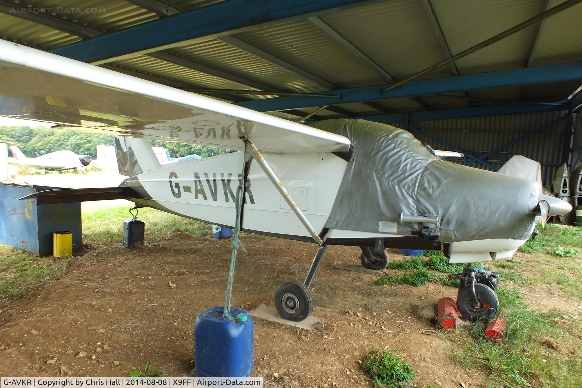 G-AVKR, 1967 Bolkow Bo-208C Junior C/N 648, at Farley Farm Strip