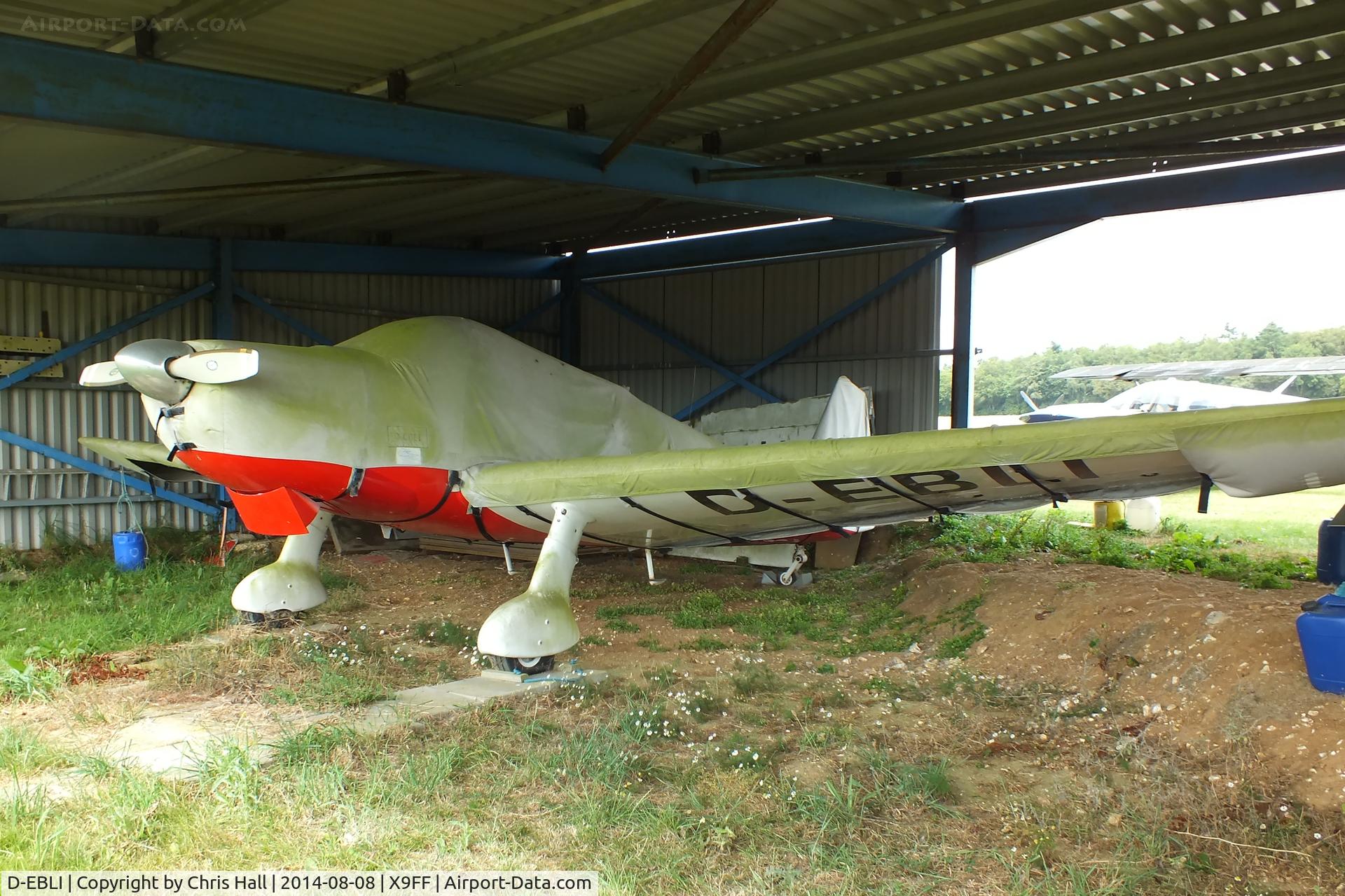 D-EBLI, Bolkow Bo-207 C/N 223, at Farley Farm Strip