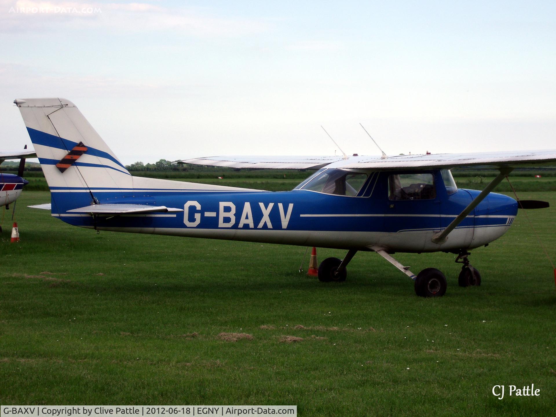 G-BAXV, 1973 Reims F150L C/N 0966, Parked up at Beverley
