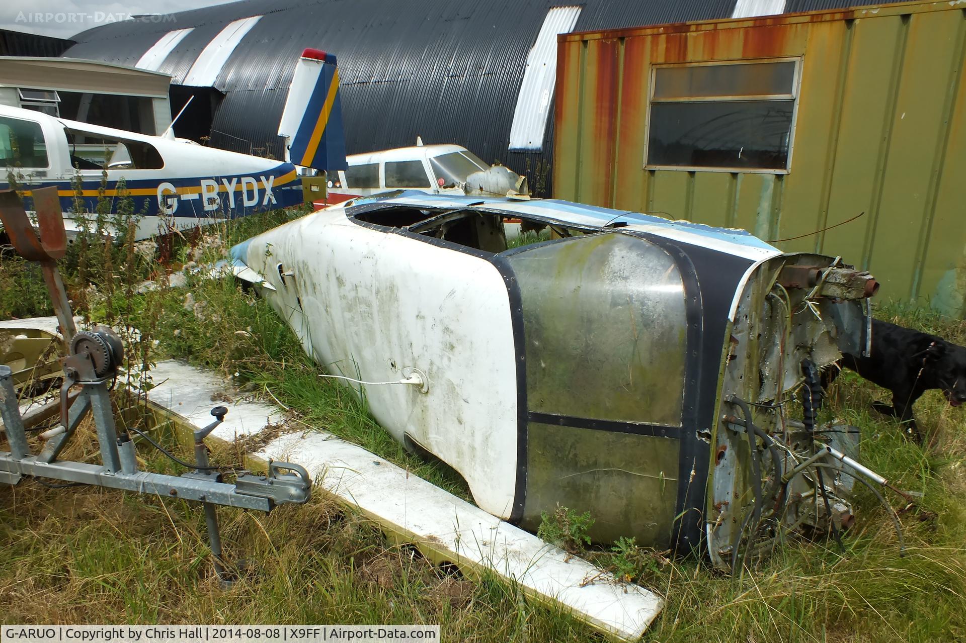 G-ARUO, 1961 Piper PA-24 Comanche C/N 24-2427, at Farley Farm Strip