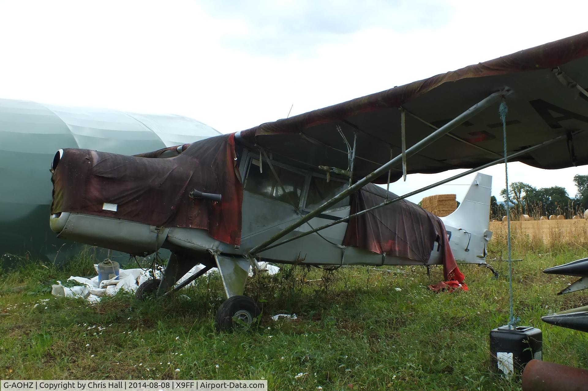 G-AOHZ, 1956 Auster J-5P Autocar C/N 3252, at Farley Farm Strip