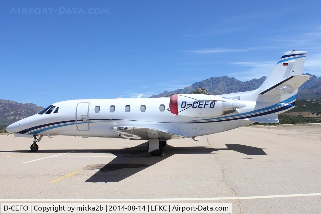 D-CEFO, 2011 Cessna 560XL Citation Excel XLS+ C/N 560-6082, Parked