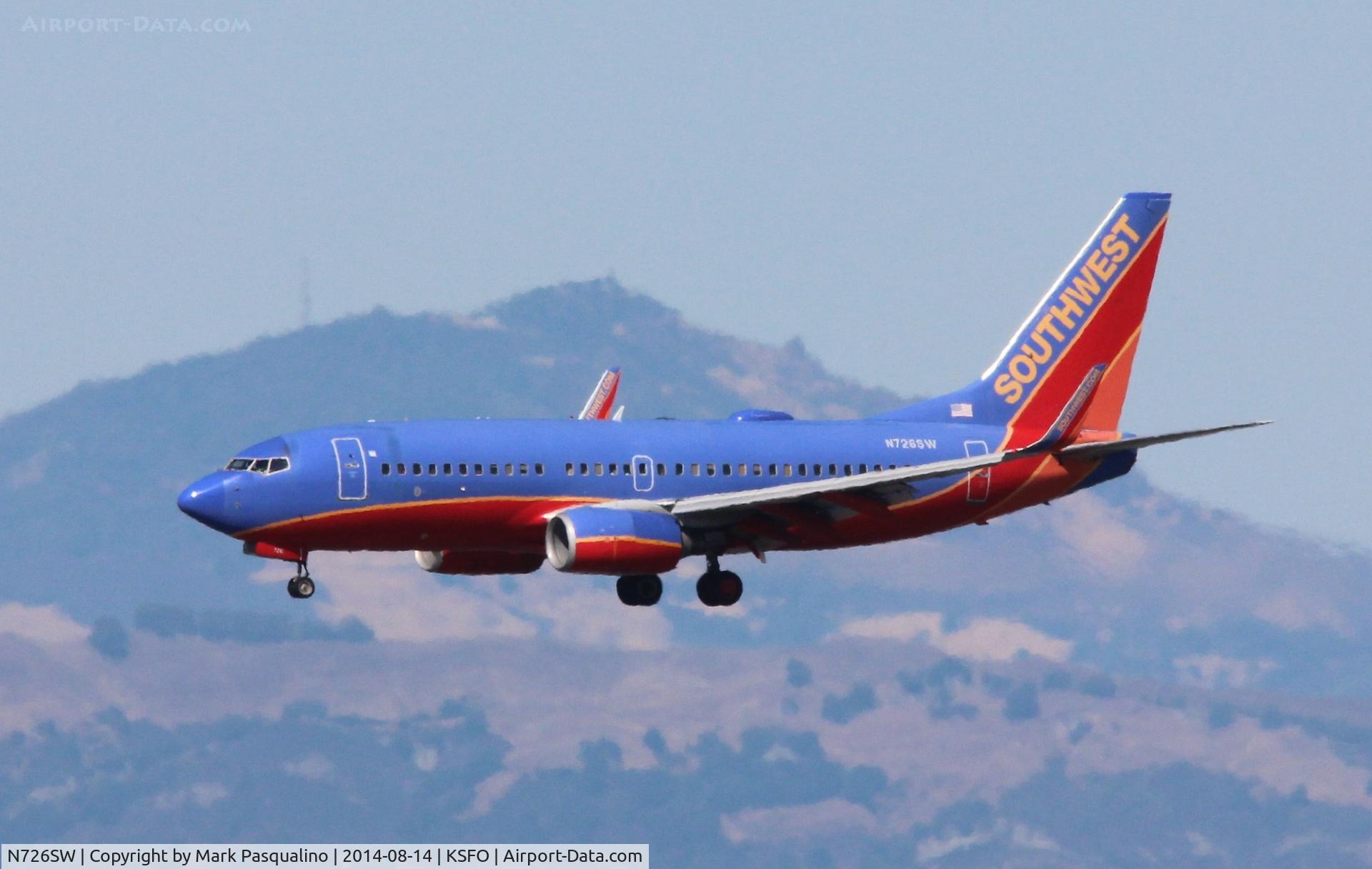 N726SW, 1999 Boeing 737-7H4 C/N 27858, Boeing 737-700