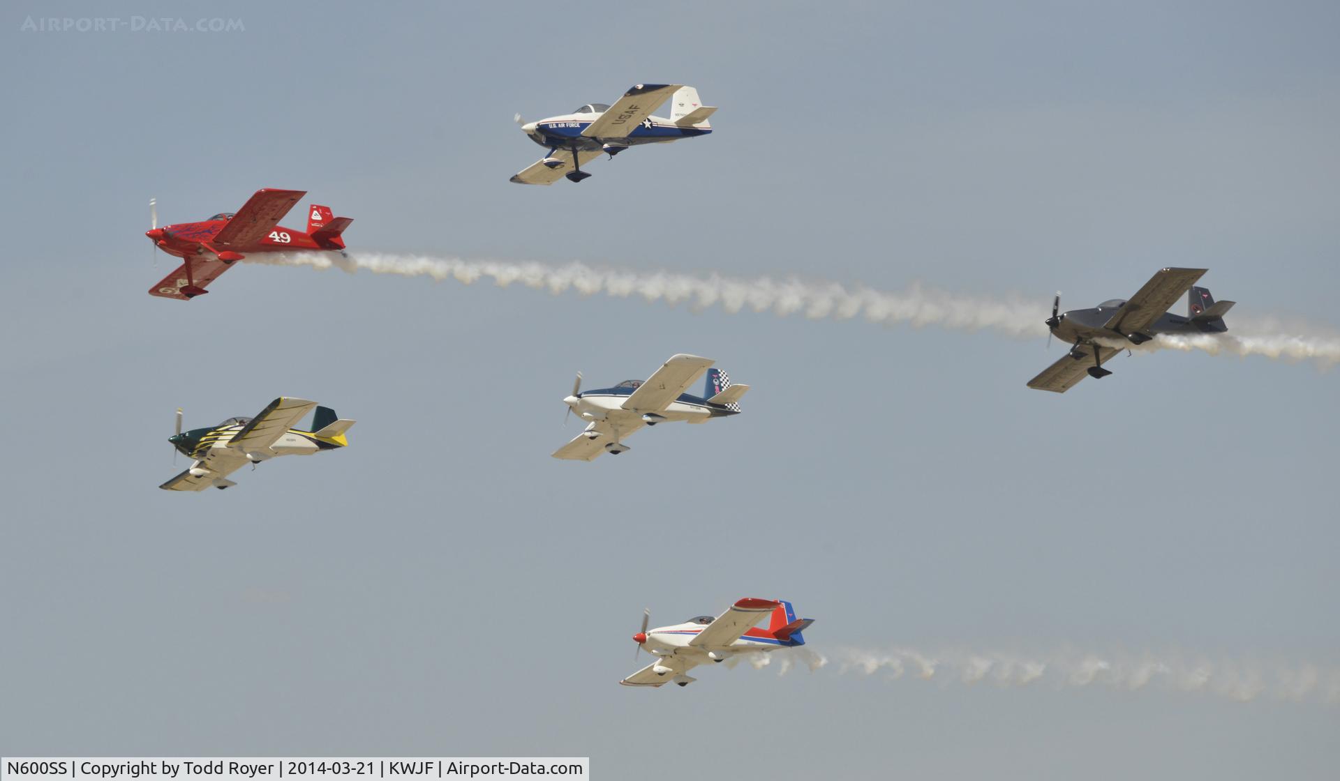 N600SS, Vans RV-6 C/N 24853, RV formation flight