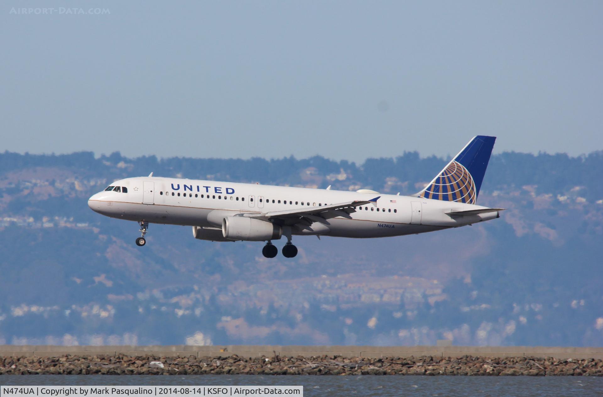 N474UA, 2001 Airbus A320-232 C/N 1475, Airbus A320