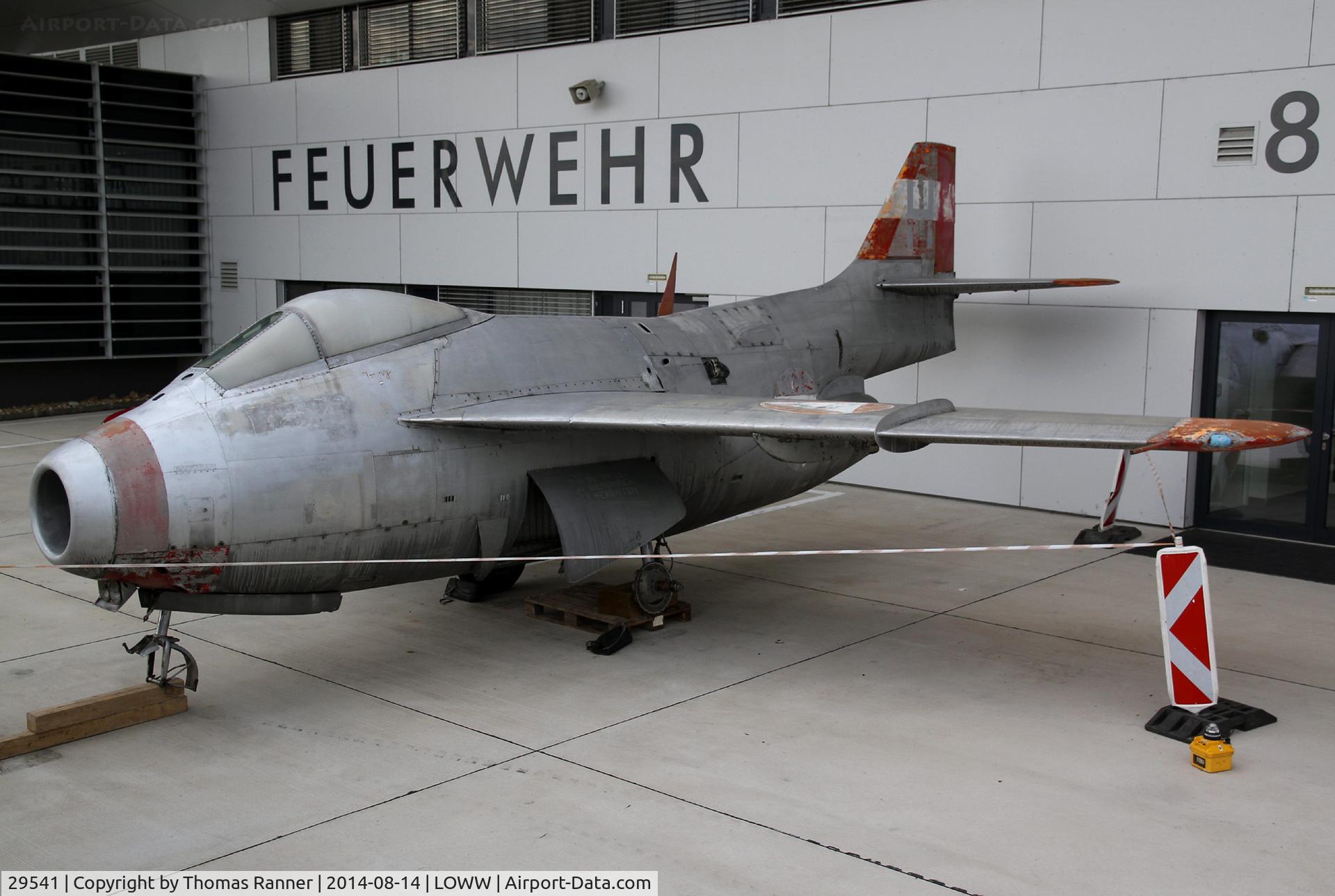 29541, Saab J-29F Tunnan C/N 29541, Austria Air Force Saab Tunnan
