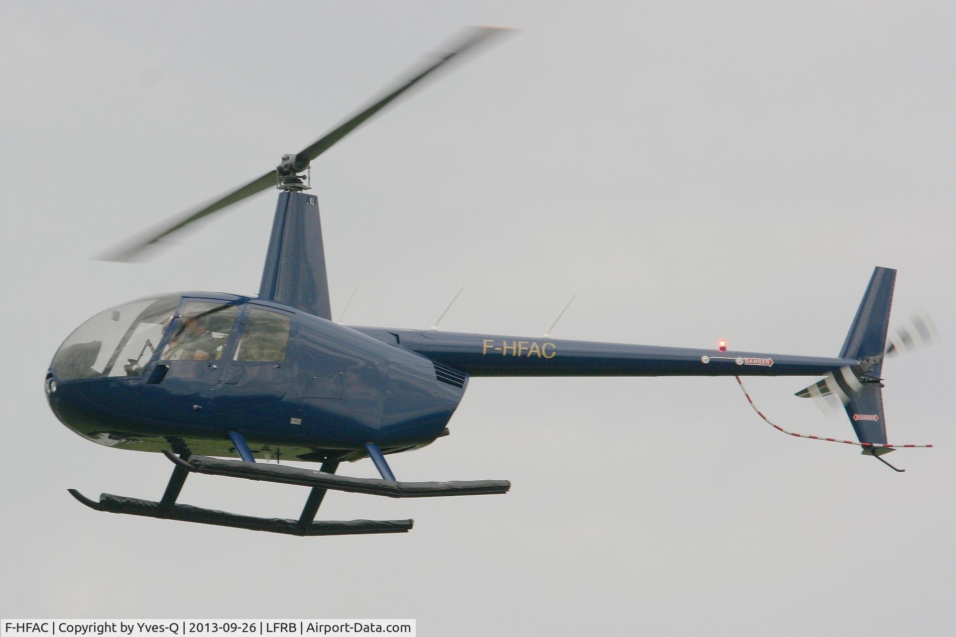 F-HFAC, 2012 Robinson R44  Raven II C/N 13224, Robinson R-44 Raven II, Brest-Guipavas Airport (LFRB-BES)