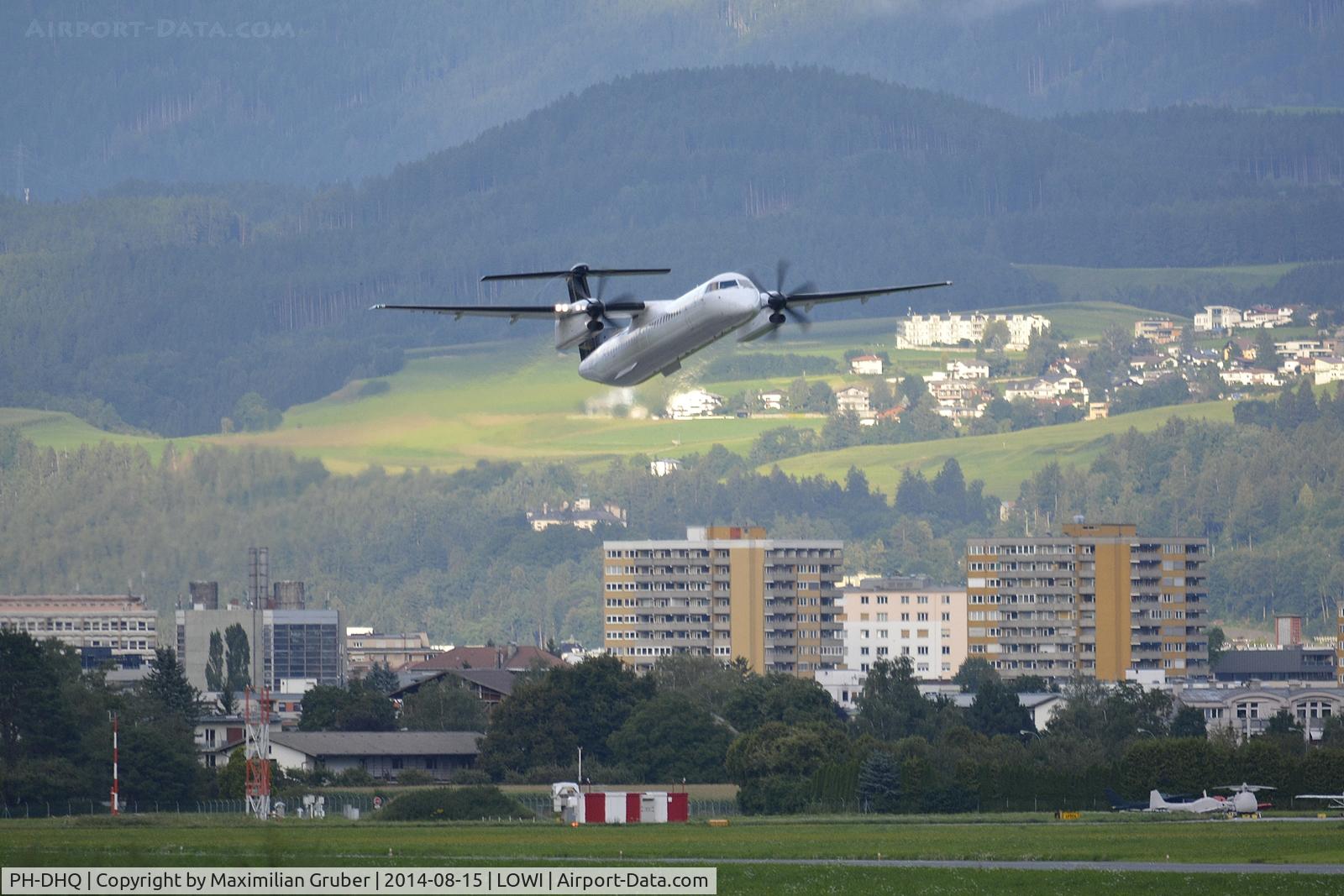 PH-DHQ, 2000 De Havilland Canada DHC-8-402 Dash 8 C/N 4016, Welcome Overshoot of the 16. Dash 8Q400 of Tyrolean Airways