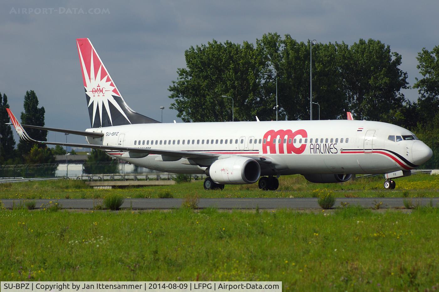 SU-BPZ, 2007 Boeing 737-86N C/N 35213, su-bpz