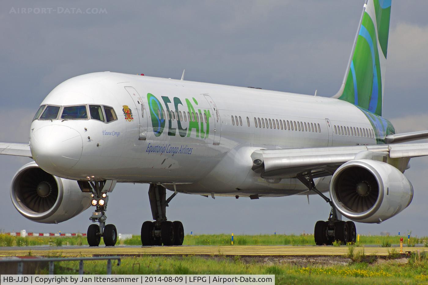 HB-JJD, 1994 Boeing 757-236 C/N 25807, hb-jjd