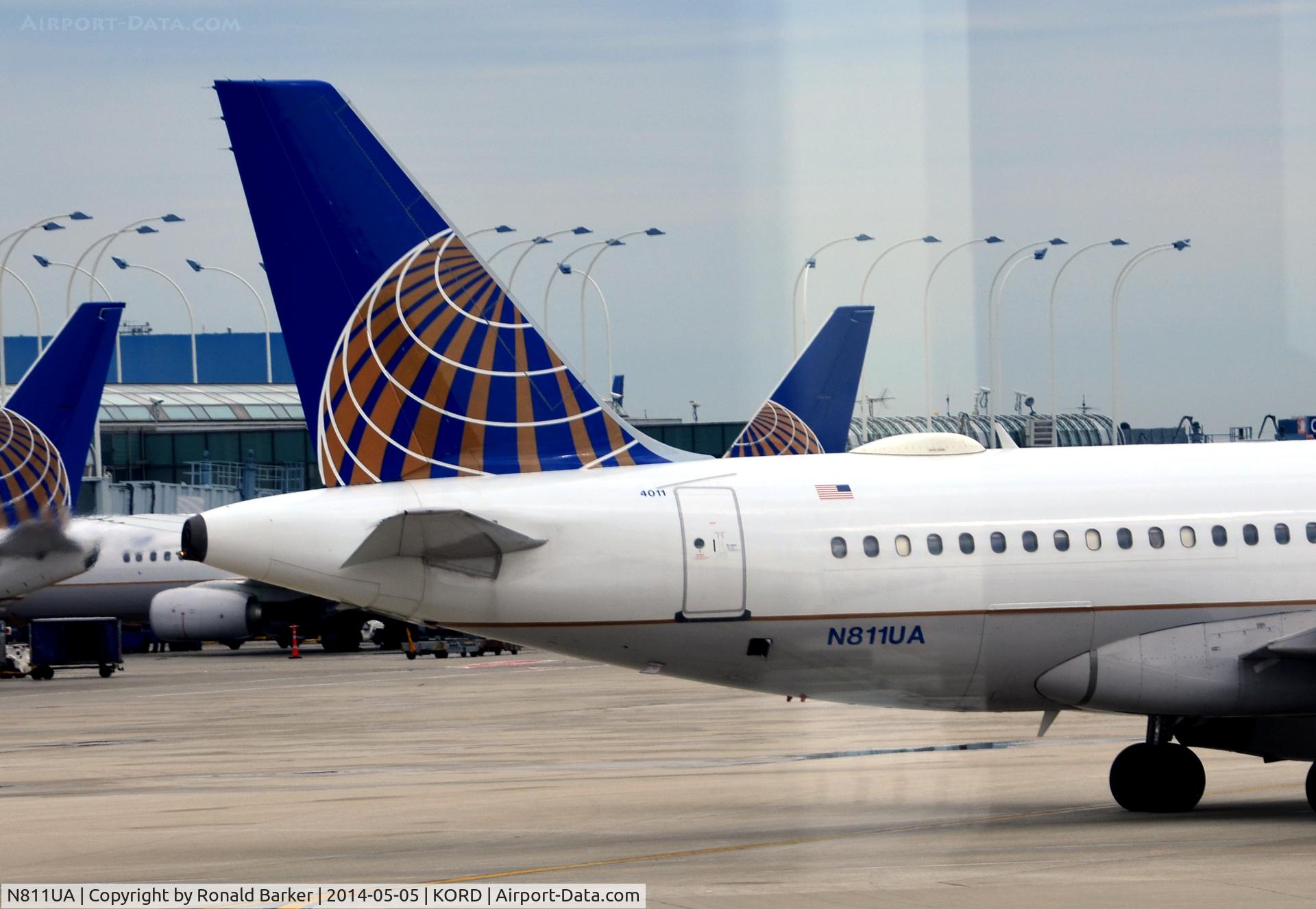 N811UA, 1998 Airbus A319-131 C/N 847, Taxi   O'Hare